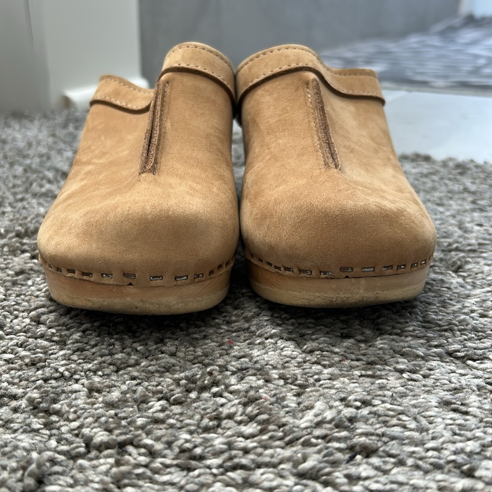 SVEN nubuck clogs 37** - Picture 4 of 5